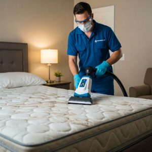 Convenient in-home Mattress Cleaning Service by trained professionals.