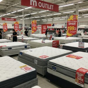 Huge discounts on mattresses at the outlet of M – don't miss out!