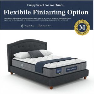 Learn about flexible financing options at the mattress outlet of M.
