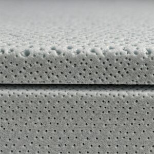 Breathable and cooling material of a best rated rv mattress.