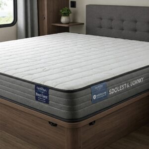 Choose the best RV mattress short queen that comes with important certifications.