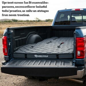 Ensuring the correct size and fit of a mattress for truck bed in your specific model.