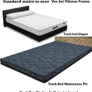 Differences between a regular mattress and a mattress for truck bed specifically engineered for the unique dimensions.