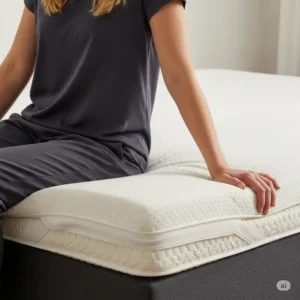 Comparison of different mattress topper thicknesses, helping users select the ideal depth for the best mattress topper for hip pain.