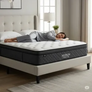 Invest in lasting quality with Hudson Furniture mattresses, crafted for exceptional durability and long-term performance.