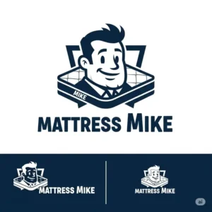 The distinctive logo for Mattress Mike, symbolizing trust and expertise in the mattress industry.