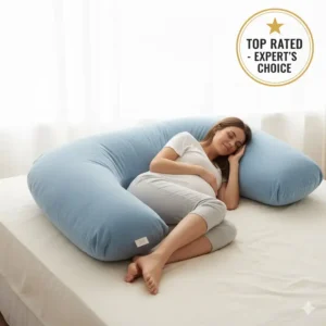 A clear photo of the best-rated or highly recommended model, reflecting a popular pick from u-shaped pregnancy pillow reviews. (Illustration 7)