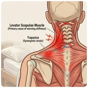 Visualizing how sleeping on your stomach is why do i wake up with stiff neck.
