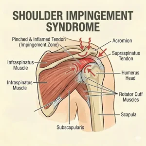 Illustration of the best way to sleep on your side using a pillow for shoulder support to reduce pressure.