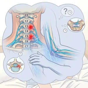 A close-up illustration of the carpal tunnel and median nerve highlighting why do i feel numb arms when sleeping.
