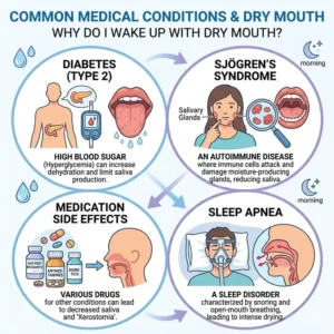 Helpful tips and bedroom humidity solutions for those asking why do i wake up with dry mouth.